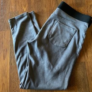 Karen Kane Faux Suede Stretch Pants